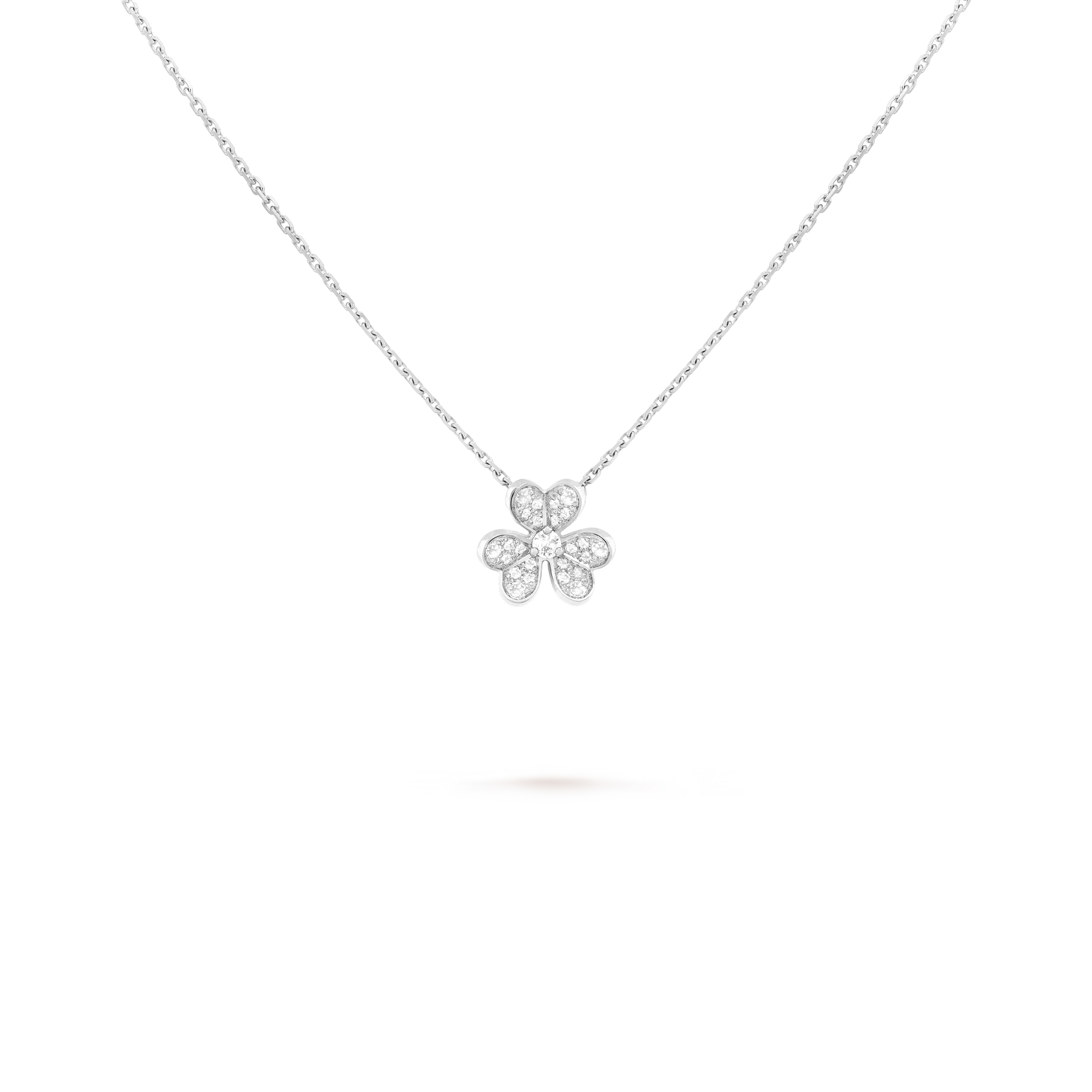 VAN CLEEF ARPELS FRIVOLE PENDANT, MINI MODEL VCARP3W300